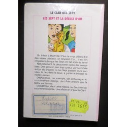 LIVRE LES SEPT ET LA DEESSE D OR CLAN DES SEPT d occasion