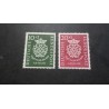 ALLEMAGNE FEDERALE 1950 TIMBRES 7 et 8, MUSIQUE BACH, neufs**, MNH, MI 121/122