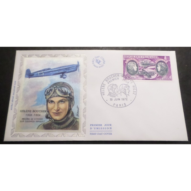 copy of FRANCE 1968 FDC 1° JOUR CELEBRITE' DUGUESCLIN HISTOIRE