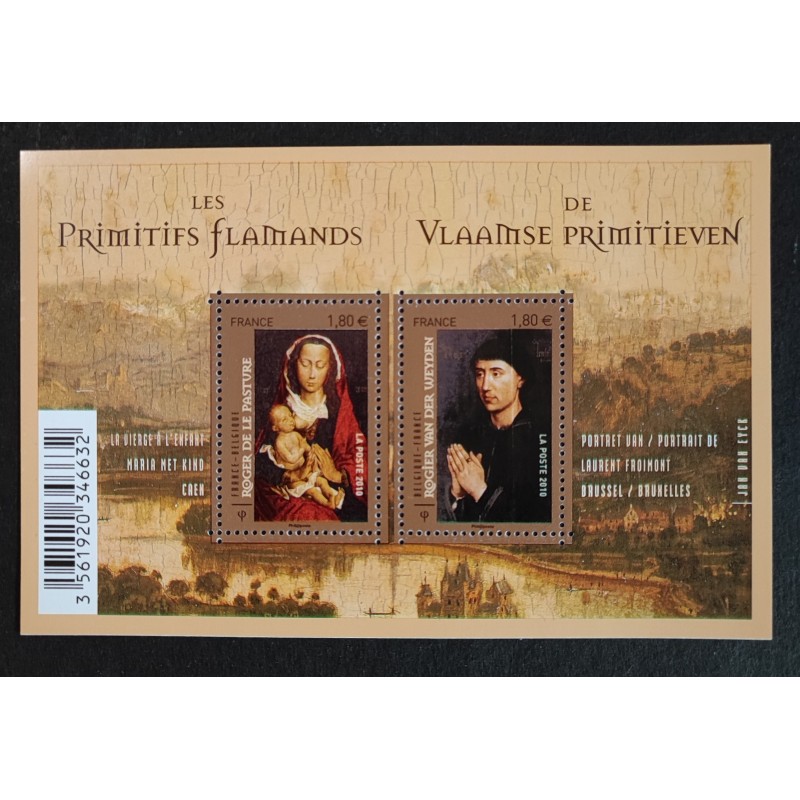 FRANCE 2018 BLOC TIMBRE F4525 ART TABLEAUX FLAMANDS VIERGE FROIMONT neuf** MNH
