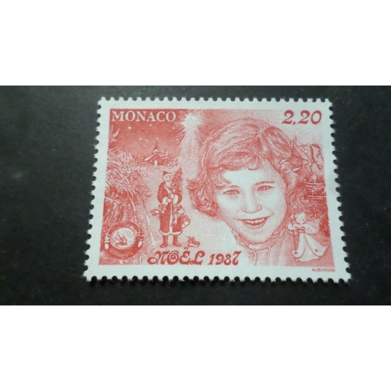MONACO 1987 TIMBRE 1599 NOEL CHRISTMAS, NATALE neuf** MNH