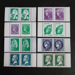 FRANCE LOT PAIRES timbres...