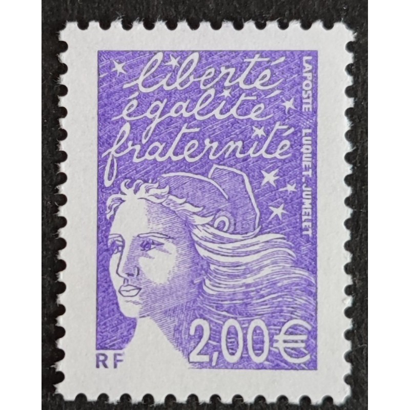 FRANCE 2001 timbre 3457 type MARIANNE LUQUET neuf** MNH