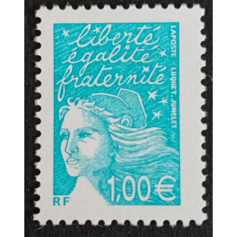 FRANCE 2001 timbre 3455 type MARIANNE LUQUET neuf** MNH