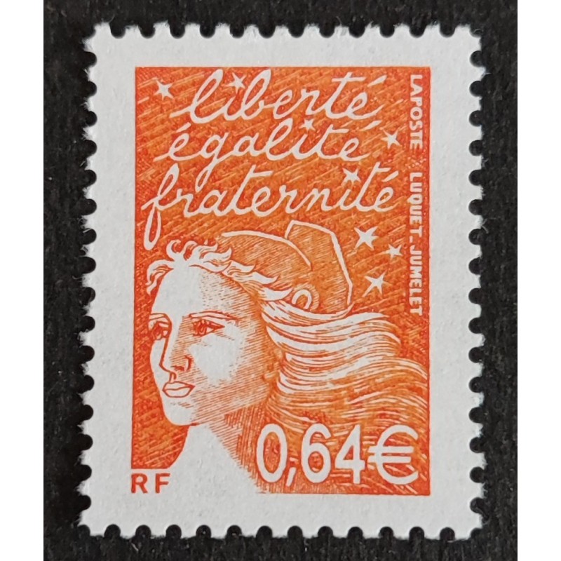 FRANCE 2001 timbre 3452 type MARIANNE LUQUET neuf** MNH