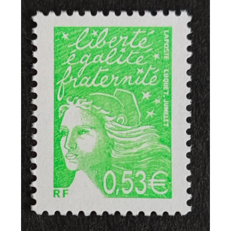 FRANCE 2001 timbre 3450 type MARIANNE LUQUET neuf** MNH