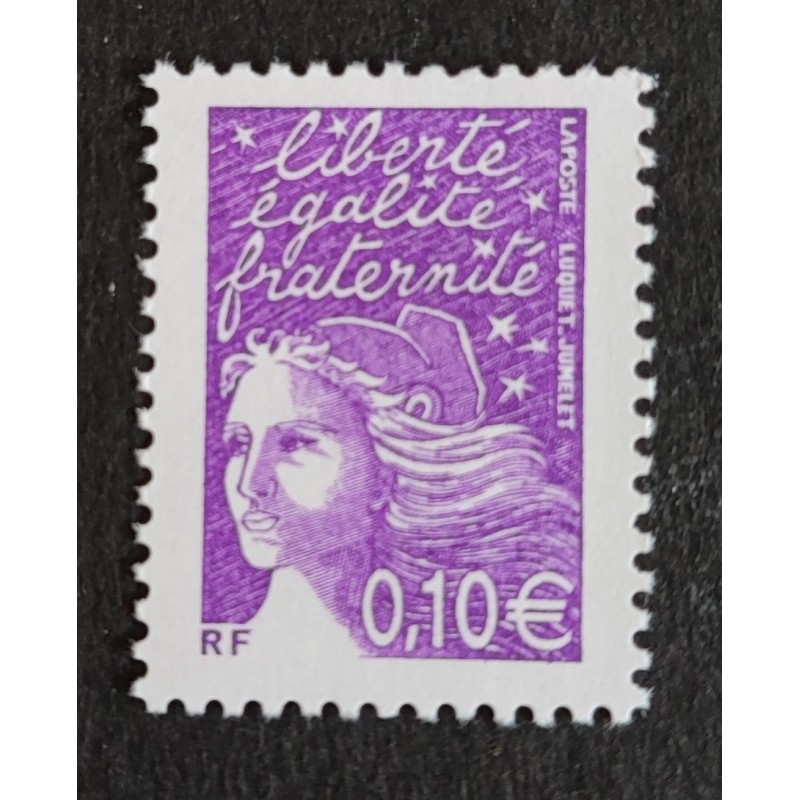 FRANCE 2001 timbre 3446 type MARIANNE LUQUET neuf** MNH