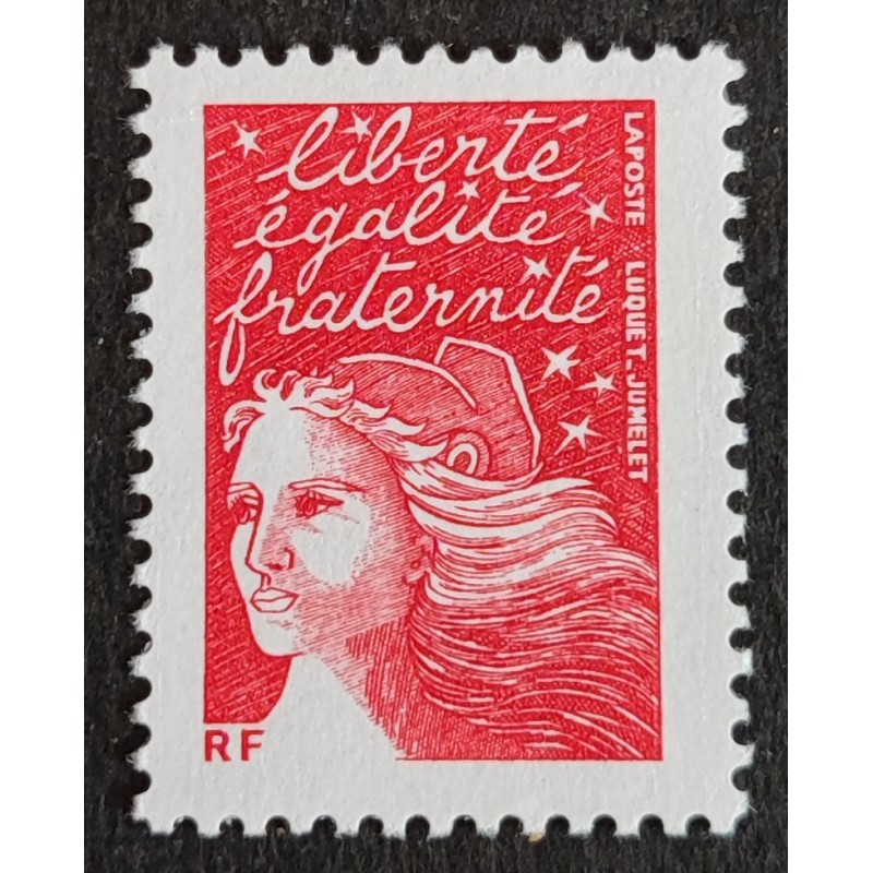 copy of FRANCE 2002 timbre 3458b type MARIANNE ROULETTE neuf** MNH