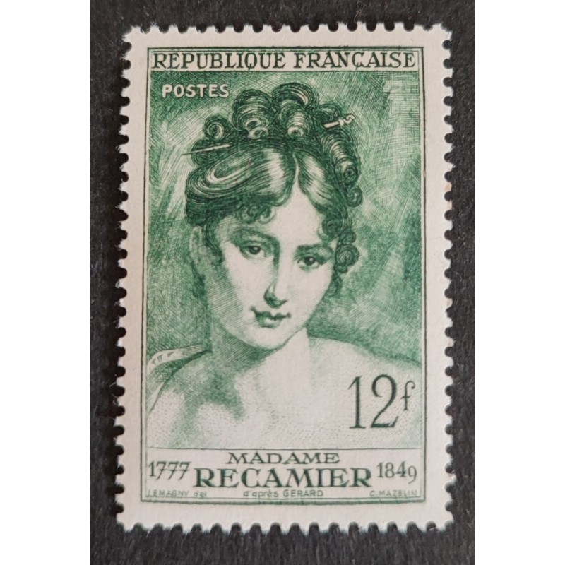 copy of FRANCE 1950 JOURNEE TIMBRE 863 FACTEUR RURAL neuf** VF MNH STAMP