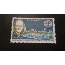 MONACO 1980 TIMBRE 1229...