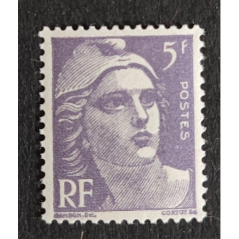 FRANCE 1951 TIMBRE 883 MARIANNE DE GANDON neuf** VF MNH STAMP