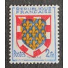 FRANCE 1951 TIMBRE 902 ARMOIRIES PROVINCES TOURAINE neuf** VF MNH STAMP