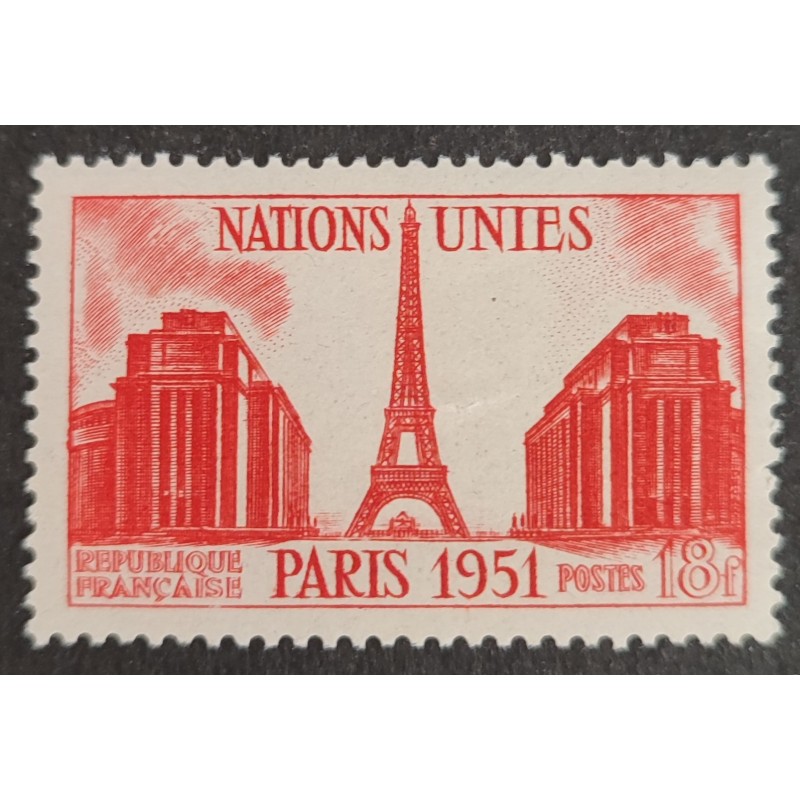 copy of FRANCE 1950 JOURNEE TIMBRE 863 FACTEUR RURAL neuf** VF MNH STAMP