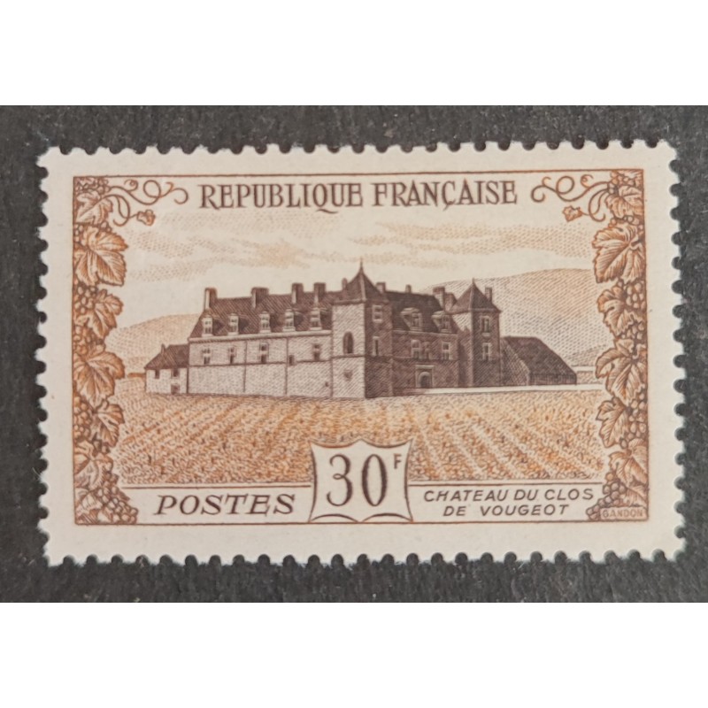 copy of FRANCE 1950 JOURNEE TIMBRE 863 FACTEUR RURAL neuf** VF MNH STAMP
