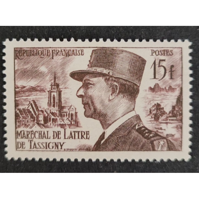 copy of FRANCE 1950 JOURNEE TIMBRE 863 FACTEUR RURAL neuf** VF MNH STAMP