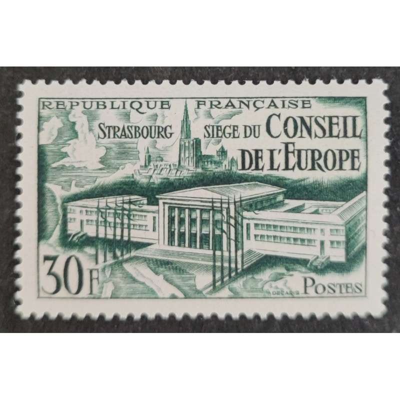 FRANCE 1952 TIMBRE 923 CONSEIL D'EUROPE neuf** VF MNH STAMP