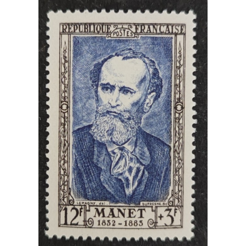 copy of FRANCE 1950 JOURNEE TIMBRE 863 FACTEUR RURAL neuf** VF MNH STAMP