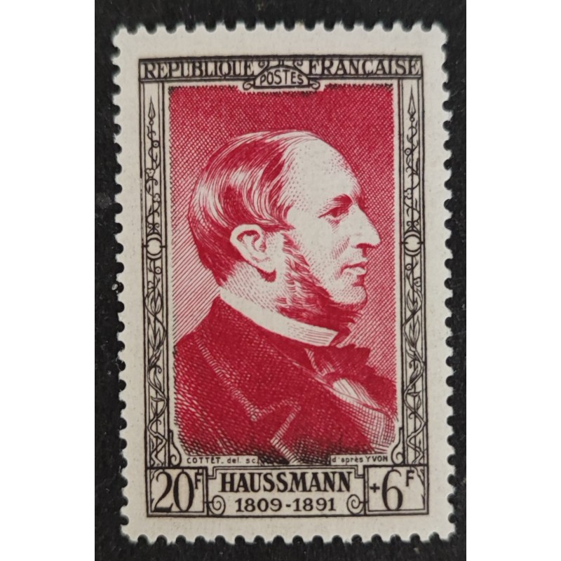 copy of FRANCE 1950 JOURNEE TIMBRE 863 FACTEUR RURAL neuf** VF MNH STAMP