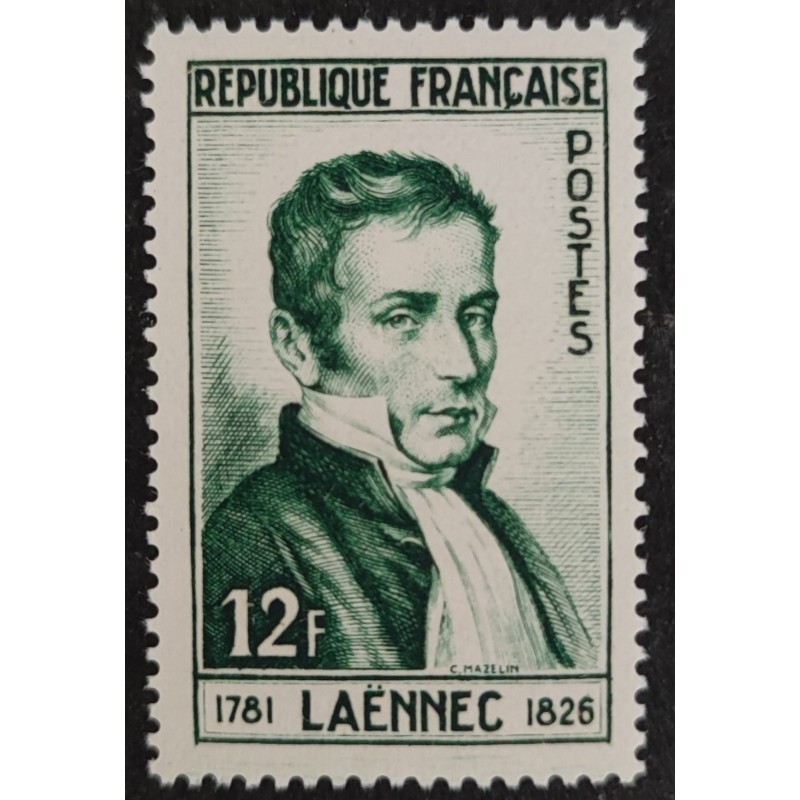 copy of FRANCE 1950 JOURNEE TIMBRE 863 FACTEUR RURAL neuf** VF MNH STAMP