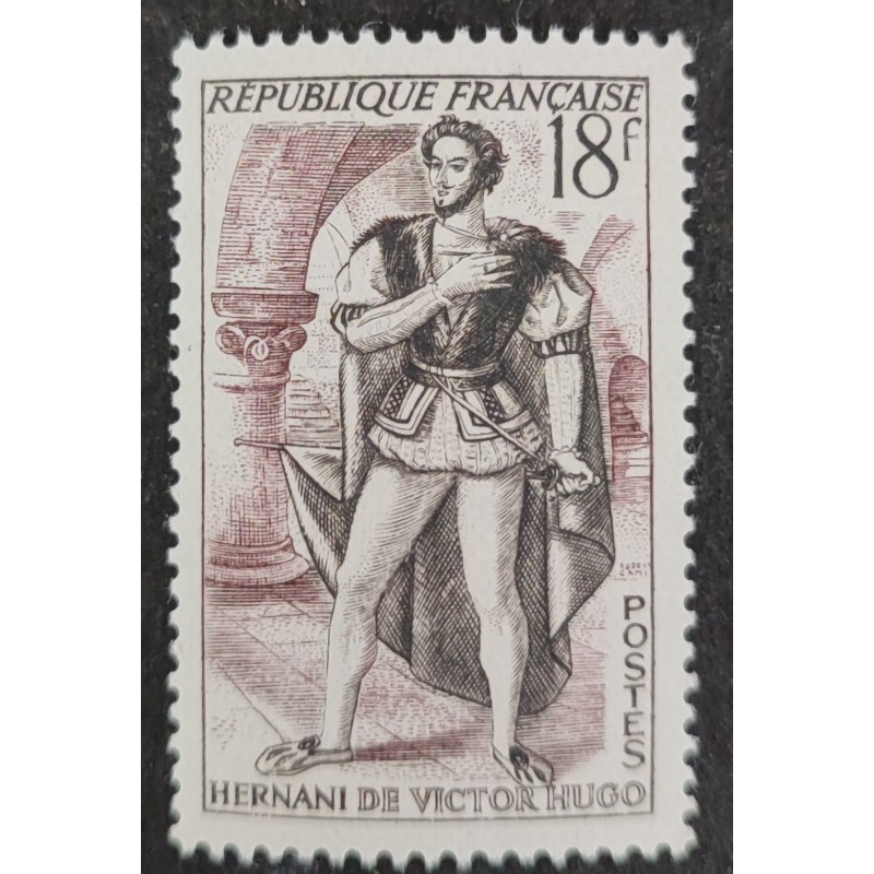 copy of FRANCE 1950 JOURNEE TIMBRE 863 FACTEUR RURAL neuf** VF MNH STAMP