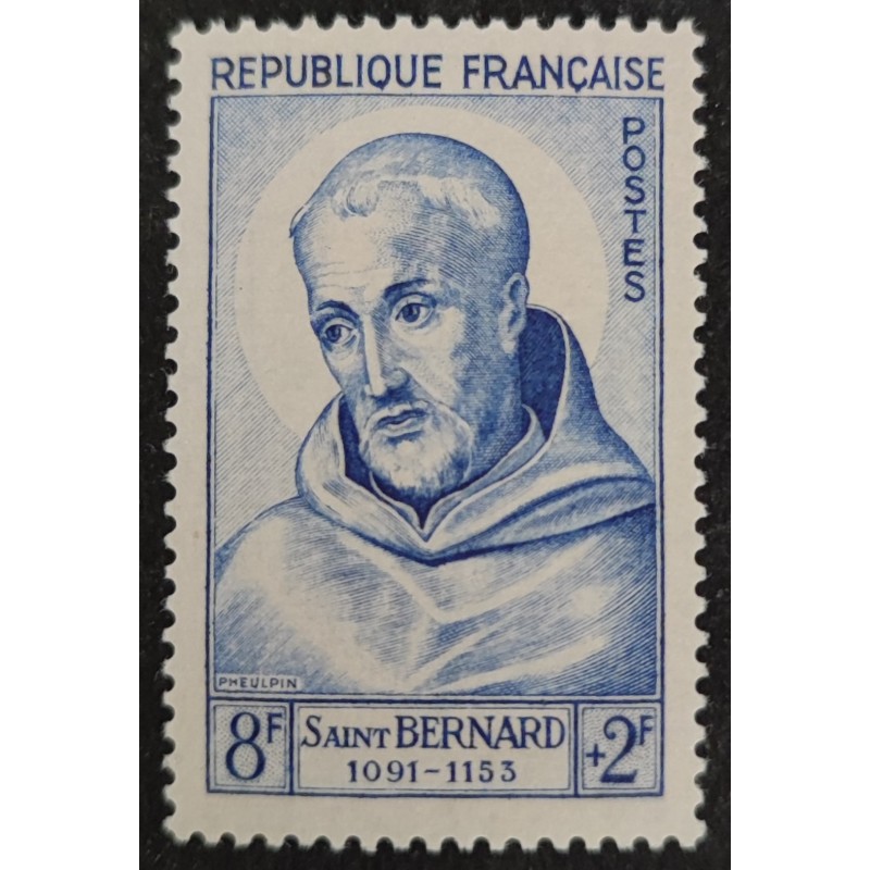 copy of FRANCE 1950 JOURNEE TIMBRE 863 FACTEUR RURAL neuf** VF MNH STAMP