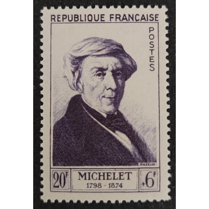 copy of FRANCE 1950 JOURNEE TIMBRE 863 FACTEUR RURAL neuf** VF MNH STAMP