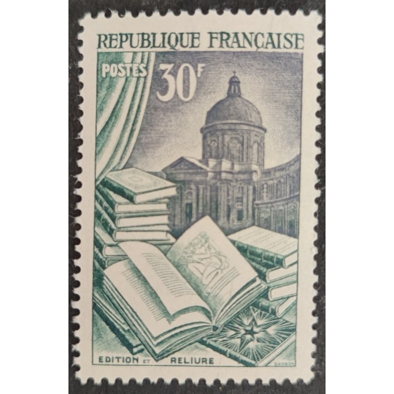 copy of FRANCE 1950 JOURNEE TIMBRE 863 FACTEUR RURAL neuf** VF MNH STAMP
