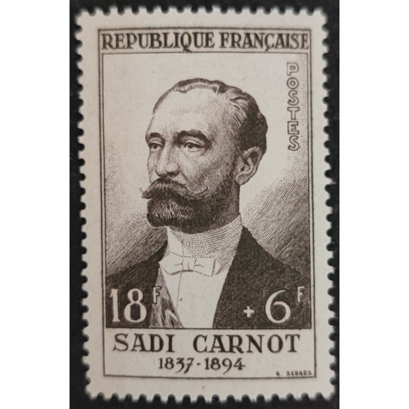 copy of FRANCE 1950 JOURNEE TIMBRE 863 FACTEUR RURAL neuf** VF MNH STAMP