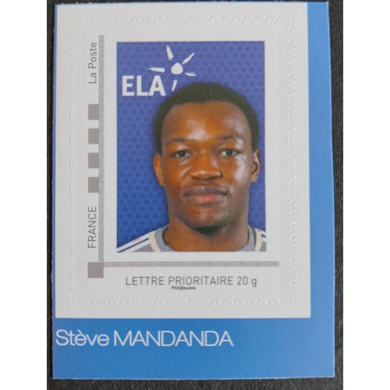copy of FRANCE 2010 timbre COLLECTOR SQUILLACI FOOTBALL SPORT ADHESIF neuf** MNH STAMP