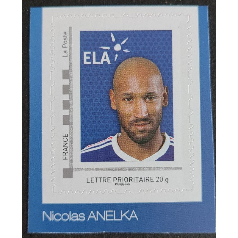 copy of FRANCE 2010 timbre COLLECTOR SQUILLACI FOOTBALL SPORT ADHESIF neuf** MNH STAMP