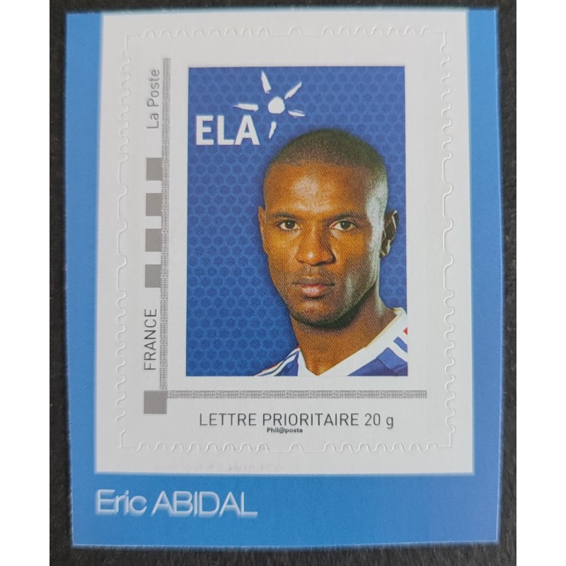 copy of FRANCE 2010 timbre COLLECTOR SQUILLACI FOOTBALL SPORT ADHESIF neuf** MNH STAMP