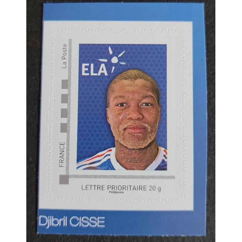 copy of FRANCE 2010 timbre COLLECTOR SQUILLACI FOOTBALL SPORT ADHESIF neuf** MNH STAMP