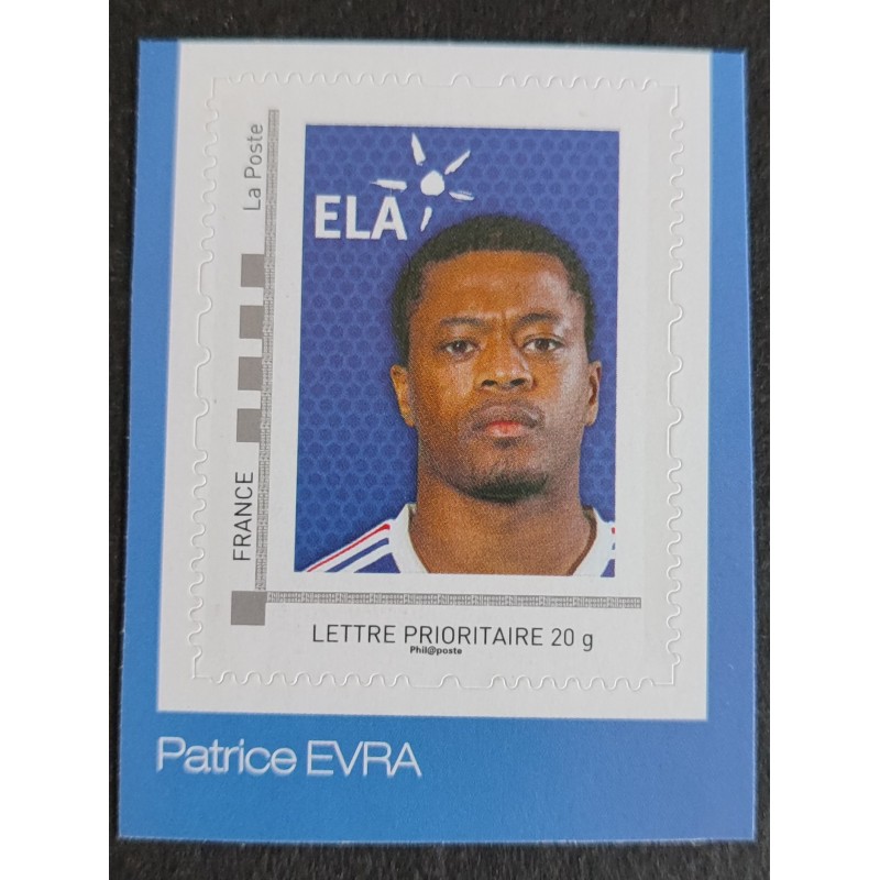 FRANCE 2010 timbre COLLECTOR EVRA FOOTBALL SPORT ADHESIF neuf** MNH STAMP