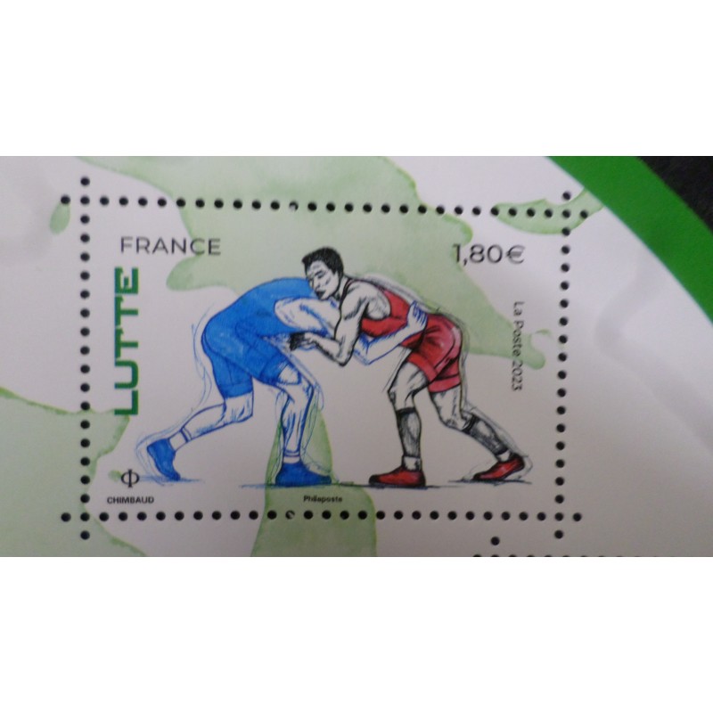 copy of TIR SPORTIF SPORTS FRANCE 2023, COULEUR PASSION, timbre neuf**, VF MNH STAMP