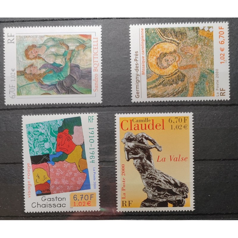 copy of FRANCE LOT TIMBRES ART TABLEAUX années 2000 neufs** VF MNH STAMPS