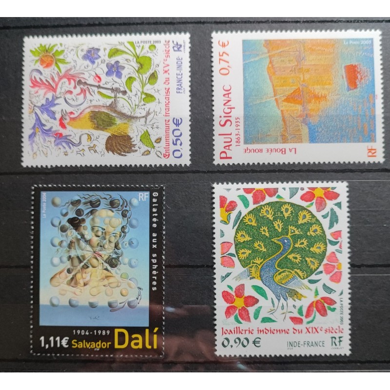 copy of FRANCE LOT TIMBRES ART TABLEAUX années 2000 neufs** VF MNH STAMPS