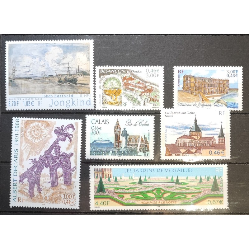 copy of FRANCE LOT TIMBRES CELEBRITES' PERSONNAGES années 2000 neufs** VF MNH STAMPS