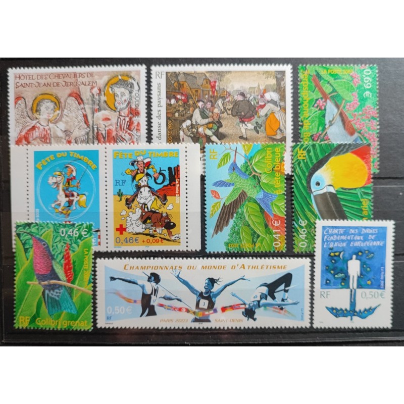 copy of FRANCE LOT TIMBRES CELEBRITES' PERSONNAGES années 2000 neufs** VF MNH STAMPS