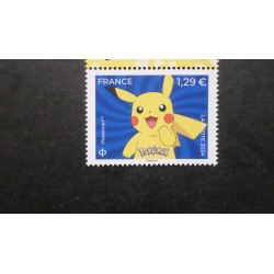 POKEMON FRANCE 2024 timbre...