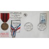FRANCE 1960 FDC 1° JOUR TIMBRE 1251 PERSONNALITE L VIELJEUX HEROS RESISTANCE