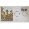 FRANCE 1960 FDC 1° JOUR TIMBRE 1236 CHATEAU DE FOUGERES