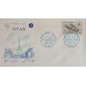 copy of FRANCE 1960 FDC 1° JOUR JOURNEE DU TIMBRE 1245 BATEAU POSE CABLE SOUS MARIN
