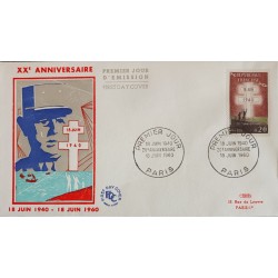 copy of FRANCE 1960 FDC 1°...
