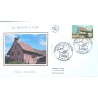 FRANCE 2003 FDC 1° JOUR TIMBRE 3596 LA FRANCE A VOIR MAISON ALSACIENNE