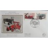 FRANCE 2003 FDC 1° JOUR 2 TIMBRES 3611 ET 3616 UTILITAIRES ET GRANDES ECHELLES