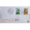 copy of FRANCE 1960 FDC 1° JOUR JOURNEE DU TIMBRE 1245 BATEAU POSE CABLE SOUS MARIN