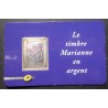 copy of FRANCE 2010 TIMBRE FOOTBALL ARGENT SPORT AUTOADHESIF 430 neuf** MNH