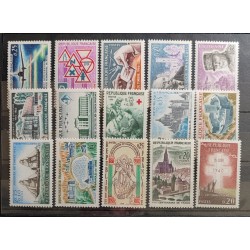 FRANCE LOT TIMBRES ANNEES...