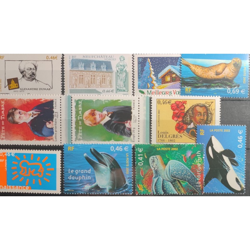 FRANCE LOT TIMBRES années 2000 neufs** VF MNH STAMPS J030
