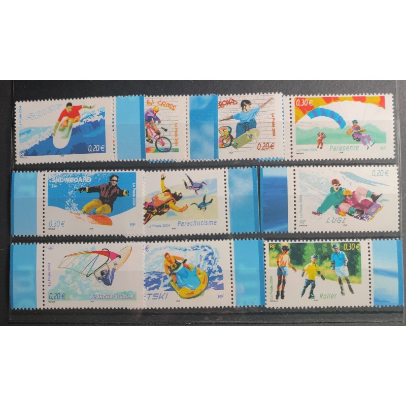 FRANCE LOT TIMBRES années 2000 neufs** VF MNH STAMPS J032